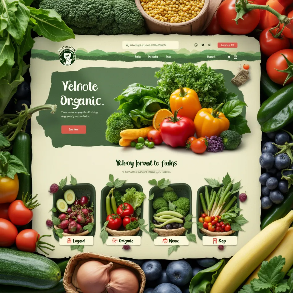 Bio potraviny marketplace